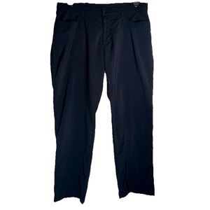 Under Armour Men's Golf Pants Size 40x30 Black Lightweight Loose Fit‎ 1300198